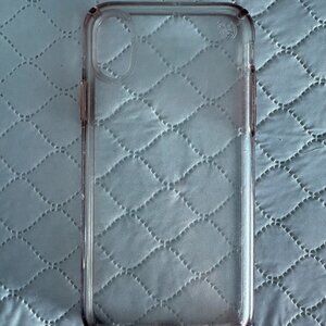 USED Speck iPhone XS/iPhone X Presidio Clear Case, Clear
